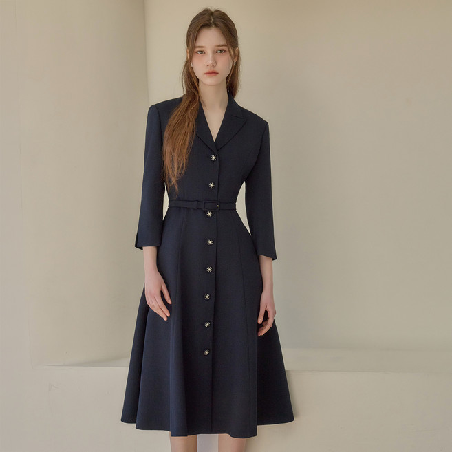 JuliynCalla 26SS KALLA139 Shubigin Joe 粗花呢連身裙