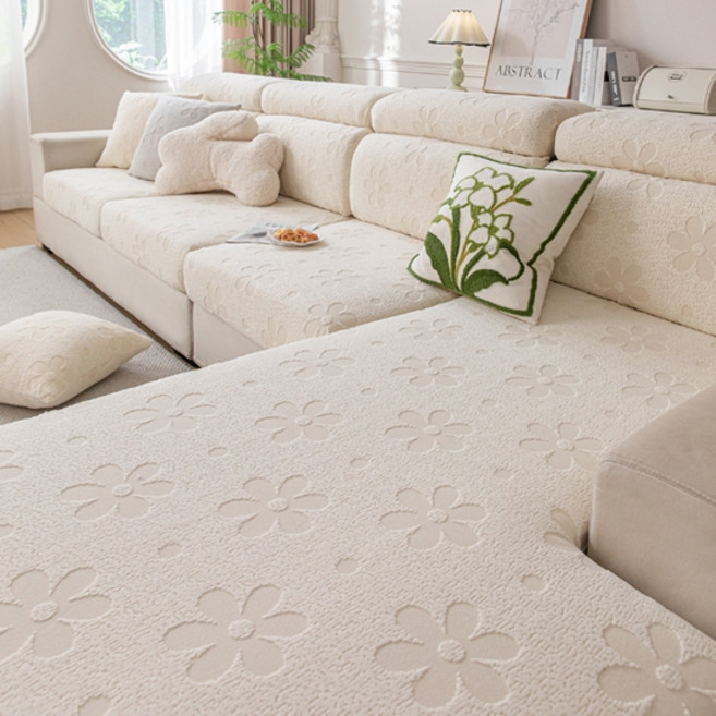 Sonio Garden 柔軟沙發套, 01 象牙白, 1個