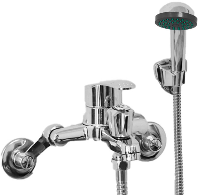 GREEN 벽붙이 샤워 수전 일반형, 1개