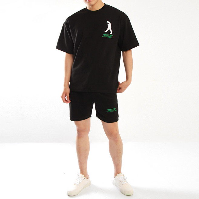 마인플로우 남성용 반팔 트레이닝 MZ시티보이 세트