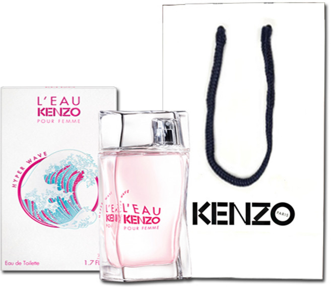 겐조 뿌르 팜므 하이퍼 웨이브 EDT 30ml + 겐조 쇼핑백, 1개