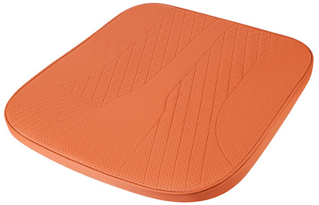 리버폭스 메모리폼 시리즈 차량용 방석, 오렌지, 1개