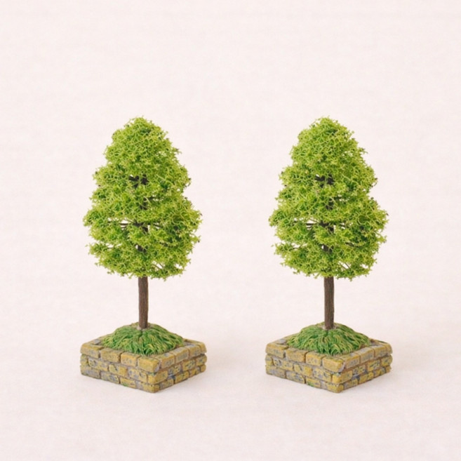 알로데 납골당 나무 미니 조화 2p, 05 소나무