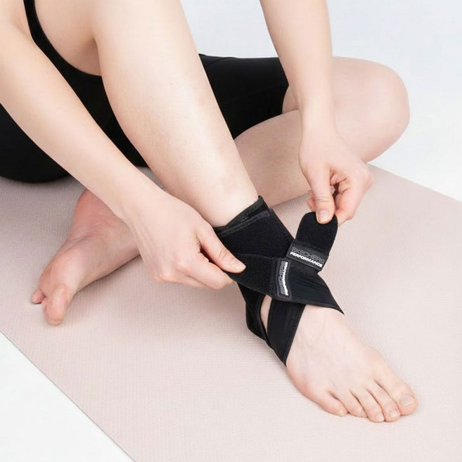 스케쳐스 퍼포먼스 발목 보호대 SPG-A10, 블랙, 1개