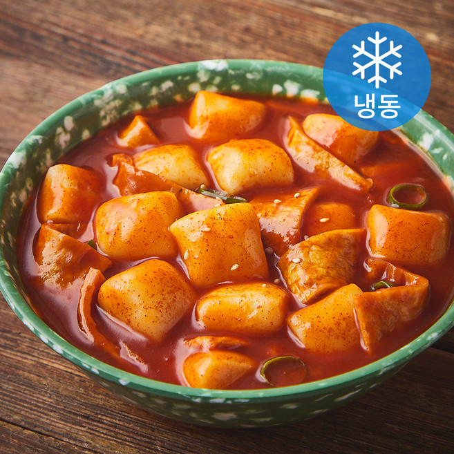 고래주방 우리쌀 한입 떡볶이 밀키트 (냉동), 506g, 1개