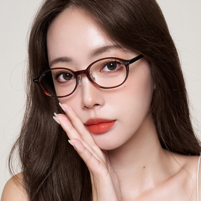 NUELEMEN 時尚粗框眼鏡 極客時尚 學霸風 圓形時尚眼鏡框