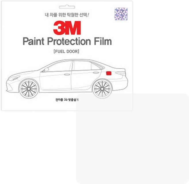 3M PPF 加油口保護膜 The New Grandeur PN9732, 透明, 1個