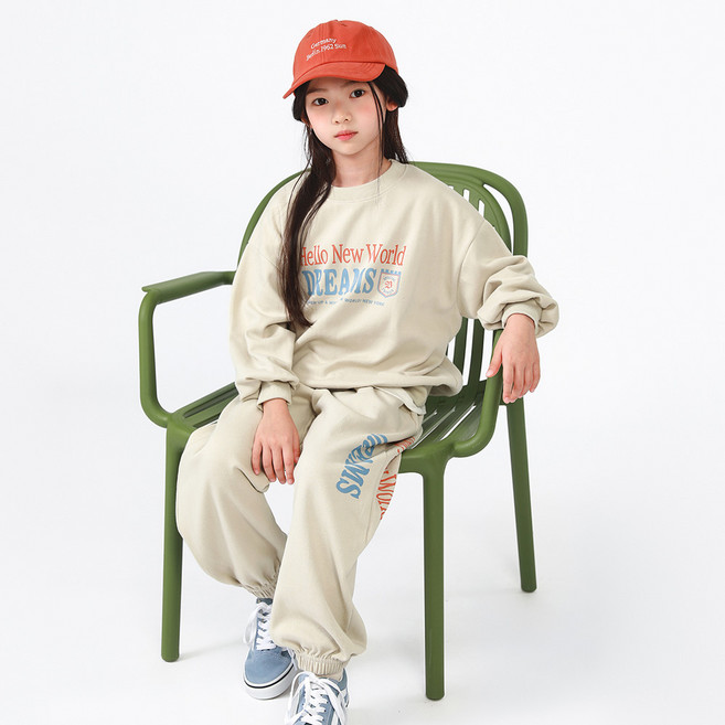 제이키즈 여아용 봄버 상하의 세트 J8508