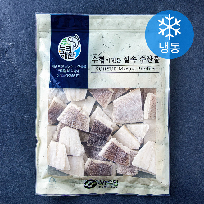 누리해찬 수협 실속 미니 가자미살 (냉동), 1개, 1kg