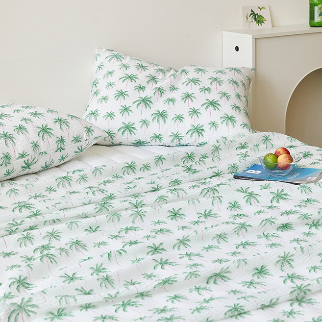 마틸라 디어썸머 시어서커 홑이불 + 베개커버 2p 세트 Q, 하와이안