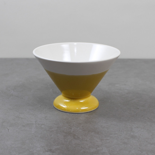 달소금 국산 투톤 빙수볼, 옐로우, 1개