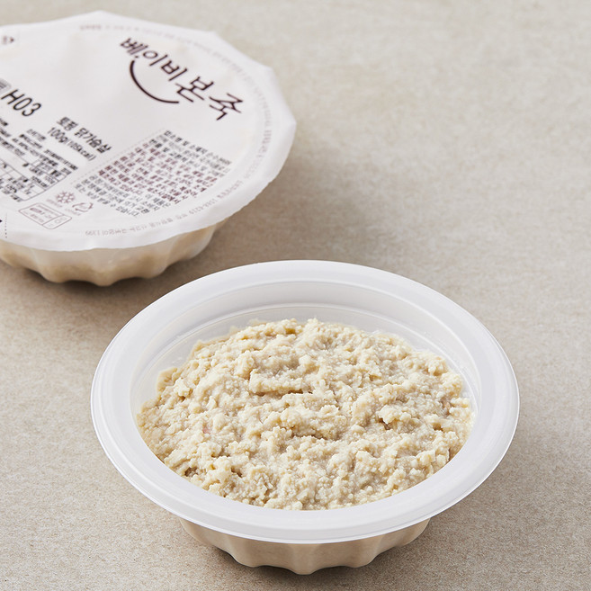 베이비본죽 토핑 닭가슴살, 100g, 1개