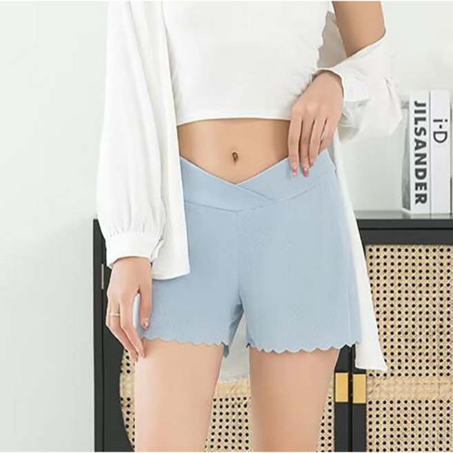 딥톡 임산부 반바지 배보호 와이드 팬츠 임부속옷 DT0719