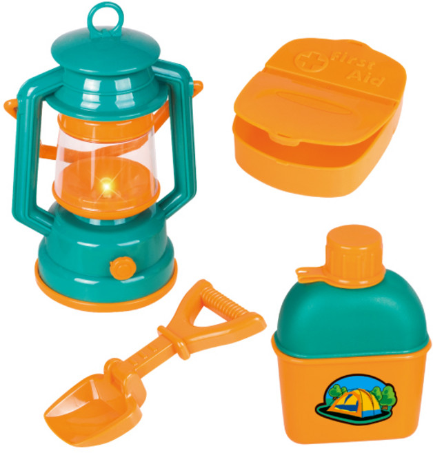 레츠고 리틀 캠핑 탐험 장난감 세트, 혼합색상, 1개
