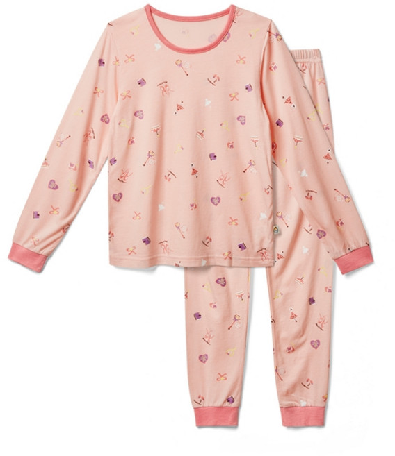 첨이첨이 여아용 GFC 양면 학생 9부잠옷 상하의 세트 01