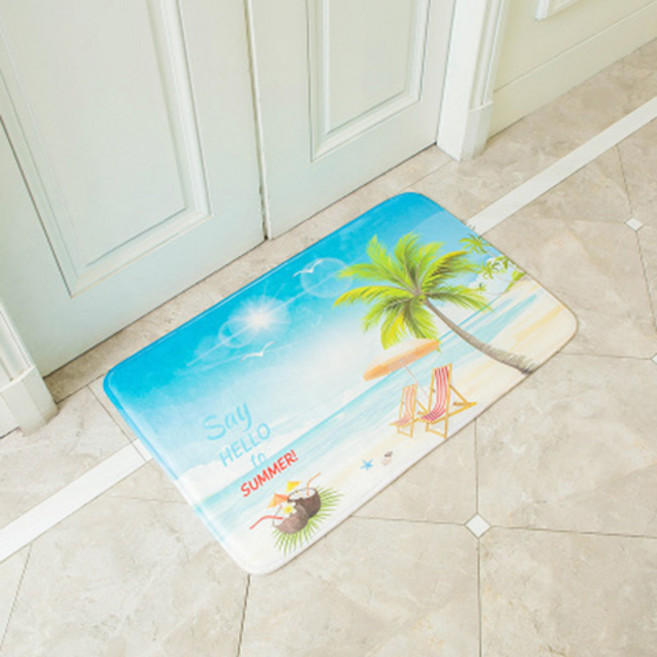 마음에 평화를 주는 다양한 풍경 발매트, 해변01