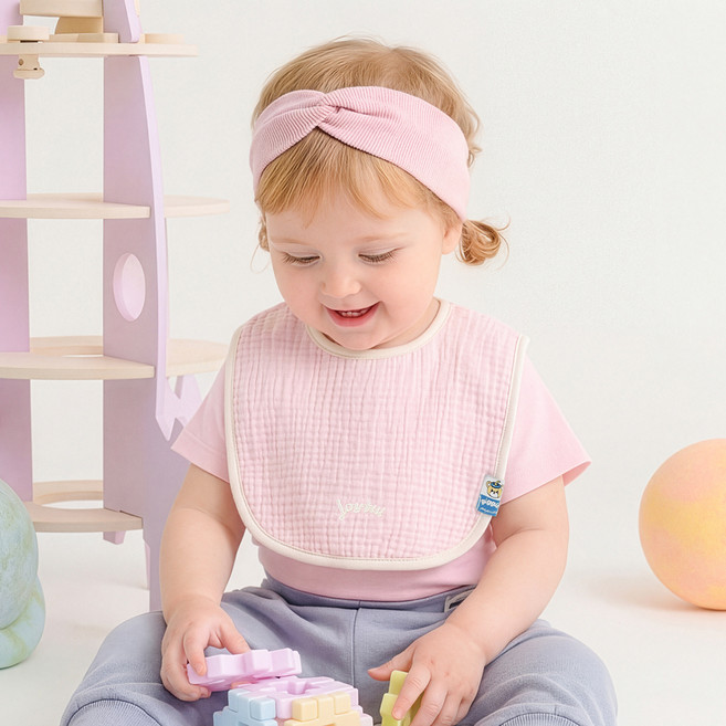 MilkBaby 유아용 소프트 BIB 턱받이