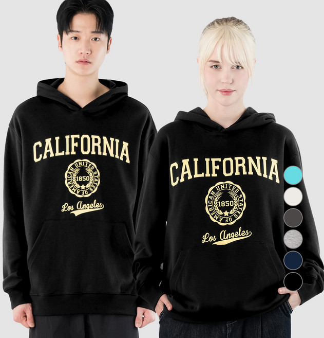 아르메데스 남녀공용 아트그래픽 후드 티셔츠 AR-533