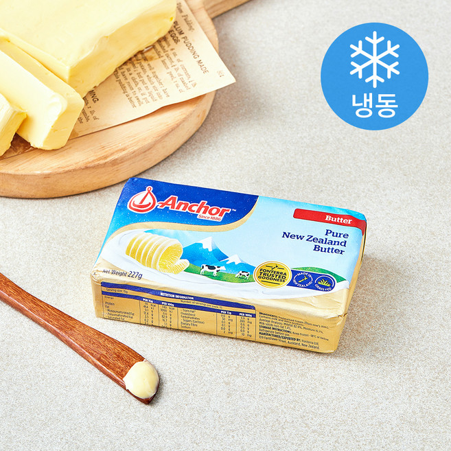 앵커 버터 (냉동), 227g, 1개