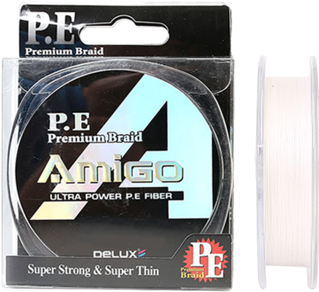 아미고 프리미엄 코팅 루어 PE라인 합사줄, 120m, 0.3호