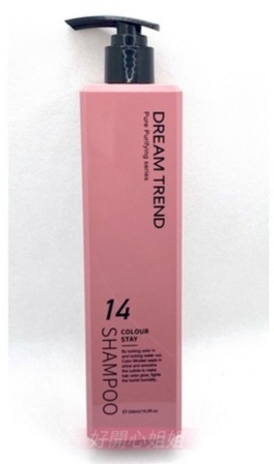 DREAM TREND 凱夢 柔漾護色洗髮精, 1瓶, 500ml