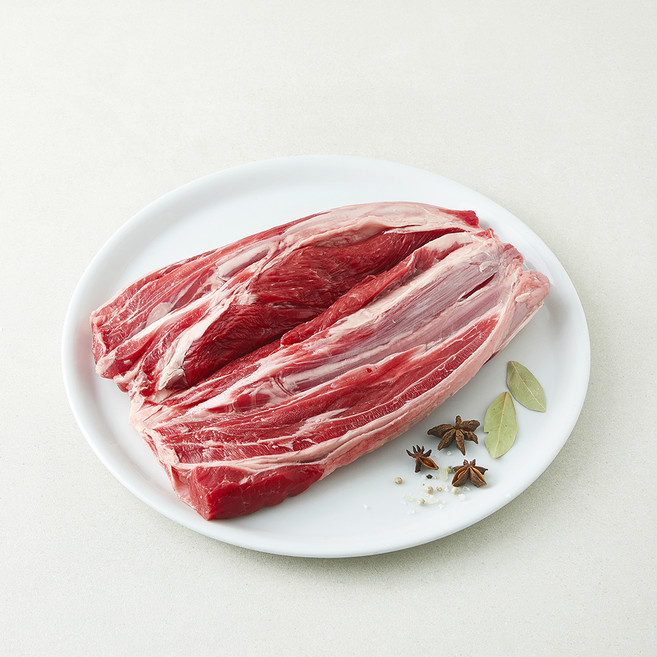 본고기 한우 사태 덩어리 1++ (9) 등급 찜 장조림용 (냉장), 1개, 1kg