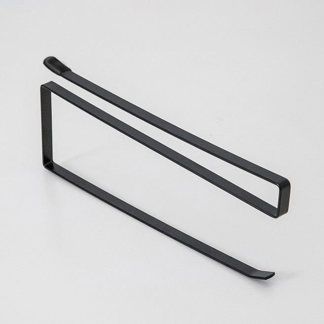 깨비다 클립형 키친타올걸이, 블랙, 3개