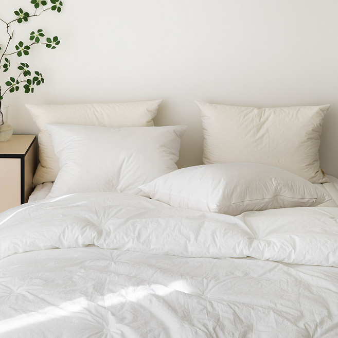 엘레나하임 건조기 가능 최상의 쾌적함 100수 순면 베개 커버