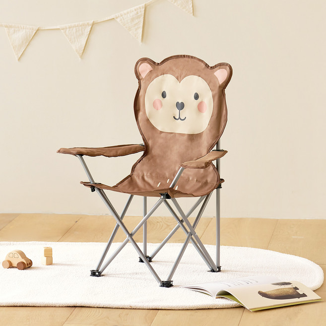 코아코아 키즈 캠핑 유아의자, 몽키, 1개