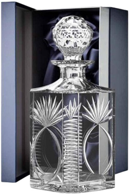THE GLENCAIRN GLASS 波斯威爾方形水晶威士忌醒酒器, 1個, 750ml