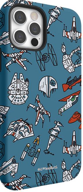 아이컬러즈 스타워즈 드로잉 콤보 휴대폰 케이스