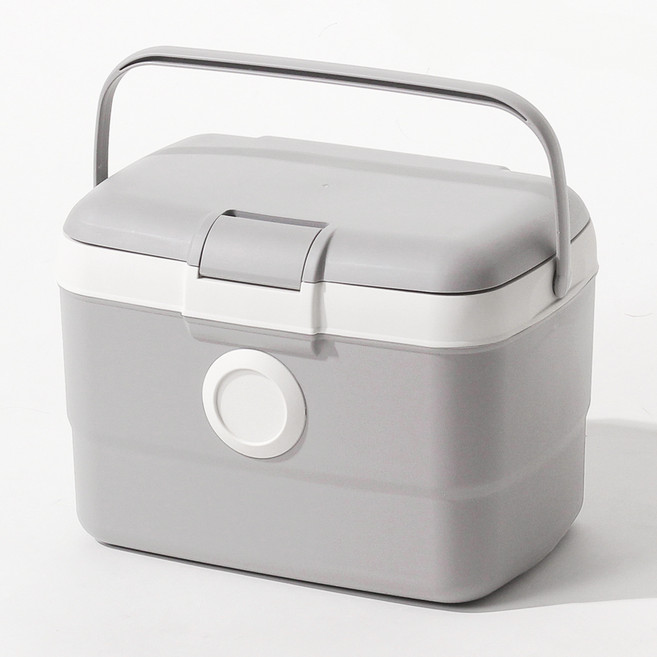 올리빙 도트 아이스박스, 연그레이, 9L