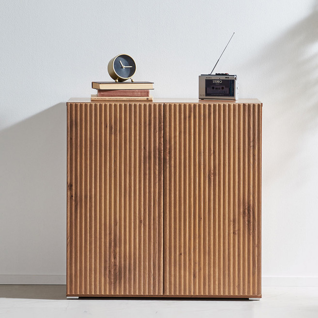 우아미 가구 미르 템바보드 다용도 수납장 800 방문설치, 발리오크