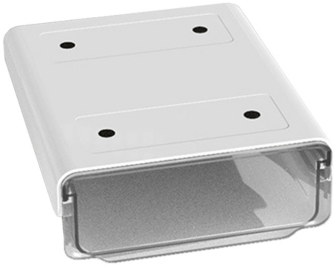 생활살림 다용도 부착식 슬라이드 서랍 대, 화이트, 1개