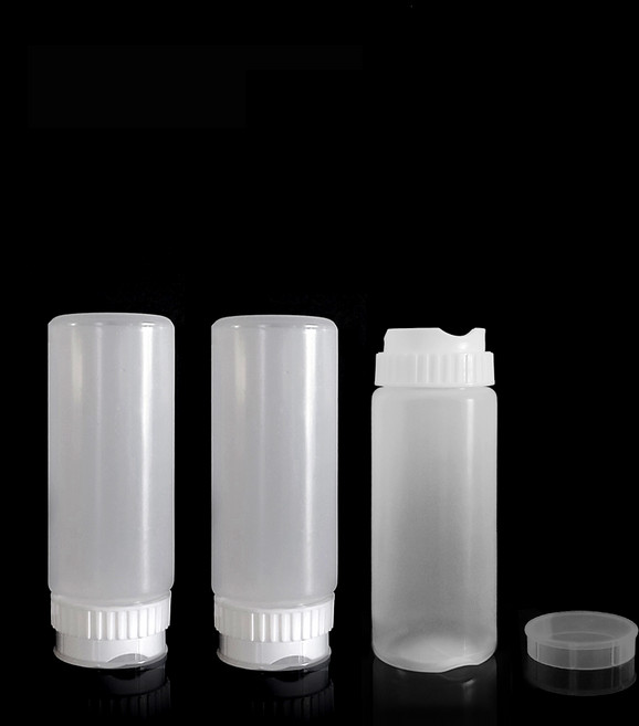 월포 거꾸로 쓰는 소스통 싱글, 3개, 350ml