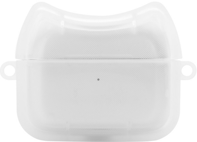 구스페리 고양이귀 에어팟 케이스, 에어팟 프로 3, 반투명, 1개