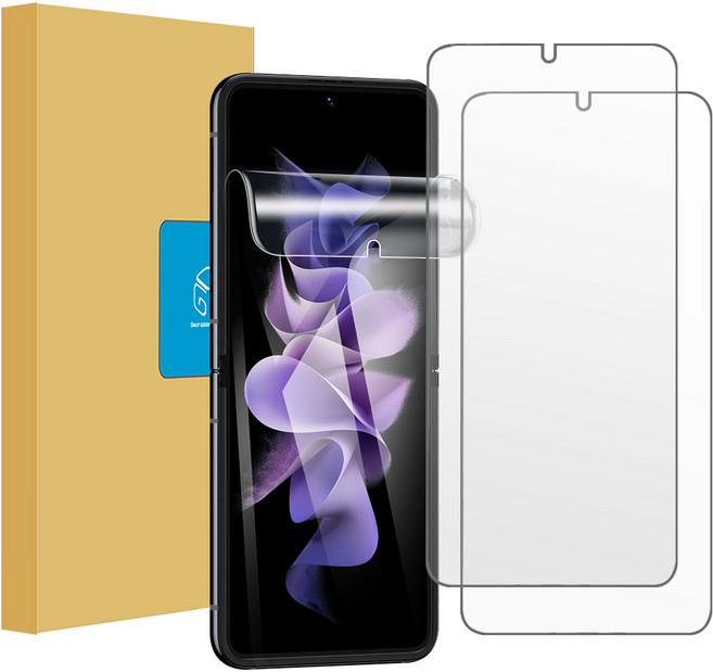 디지지 TPU 우레탄 자가복원 액정보호필름 2p, 1세트