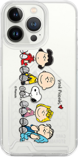 스누피 시즌1 투명 언더카드 휴대폰 케이스