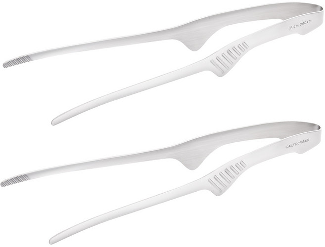 일상공감 똑순이 만능 집게, 실버, 2개