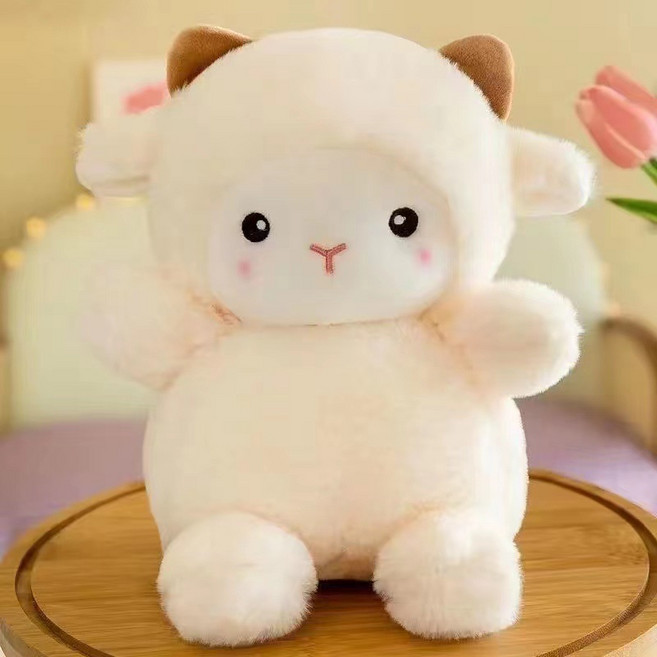 순잠 온순하고 친근한 양 인형, 기본, 1개, 23cm