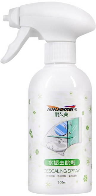耐久美 水垢去除劑 添加檸檬酸配方 輕鬆清潔水垢, 300ml, 1瓶