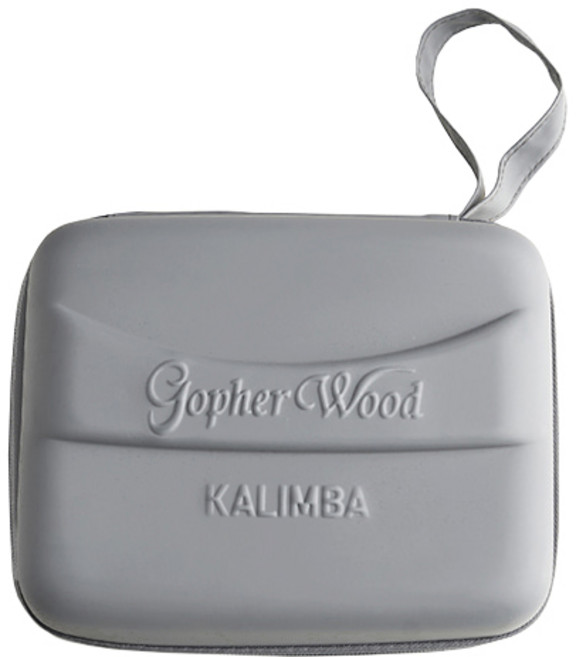Gopherwood 17키전용 고퍼우드 칼림바 케이스 그레이 HD-GK17, 1개