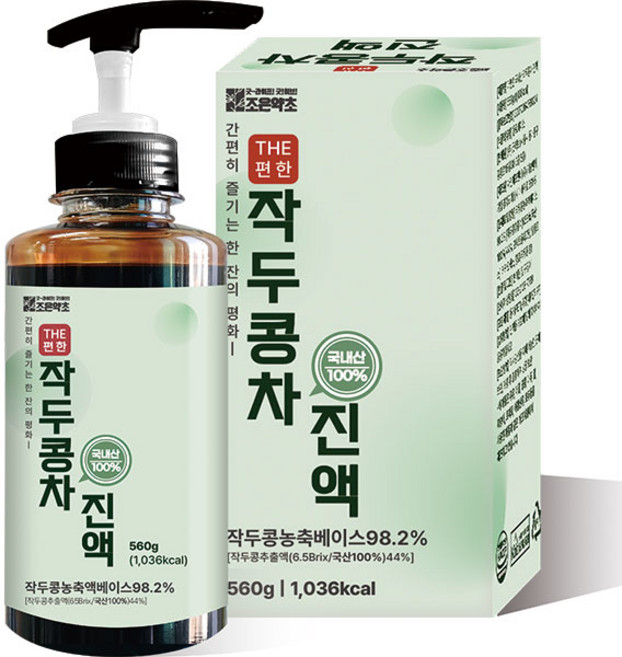 조은약초 더편한 국내산 작두콩차 진액, 560g, 1개