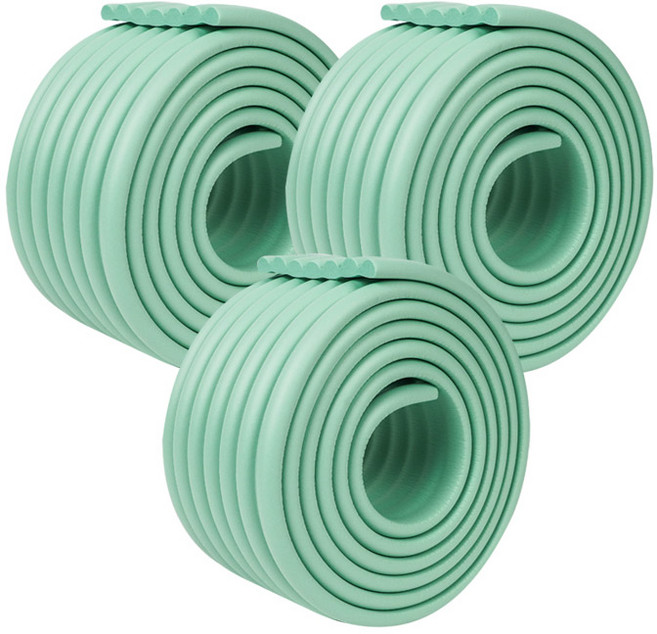 아이끌레 모서리 보호대 W형, 민트, 3개