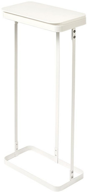 Reborn.J 復古垃圾袋架 纖巧型分類回收桶, 白色