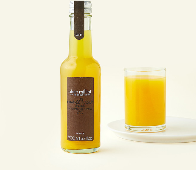 알랭밀리아 시칠리 오렌지 주스, 200ml, 1개