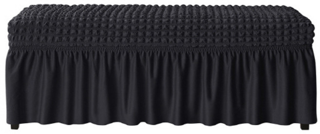 라이테일 피아노 의자 커버 소, 블랙, 1개