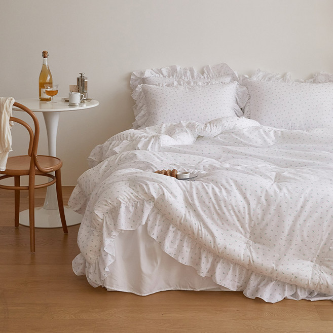 마틸라 호텔프랑스 프릴 세미 차렵이불