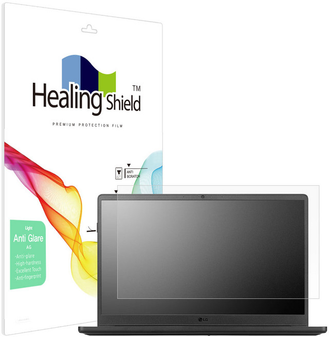 힐링쉴드 LG 그램북 AI 2026 15U50U 15UD50U 저반사 Light 액정보호필름 세트, 1세트