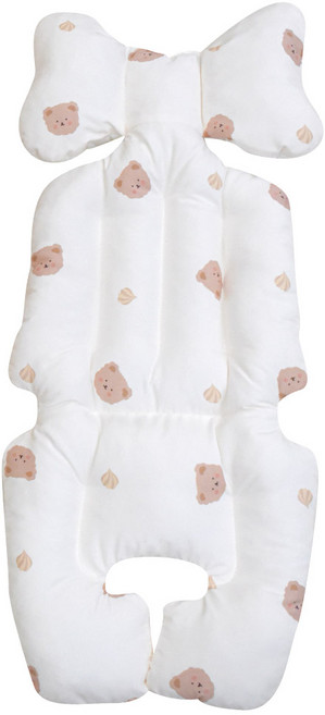 베베누보 듀라론 모달 양면 유모차 시트, 슈크림곰 + 듀라론 베어, 1개